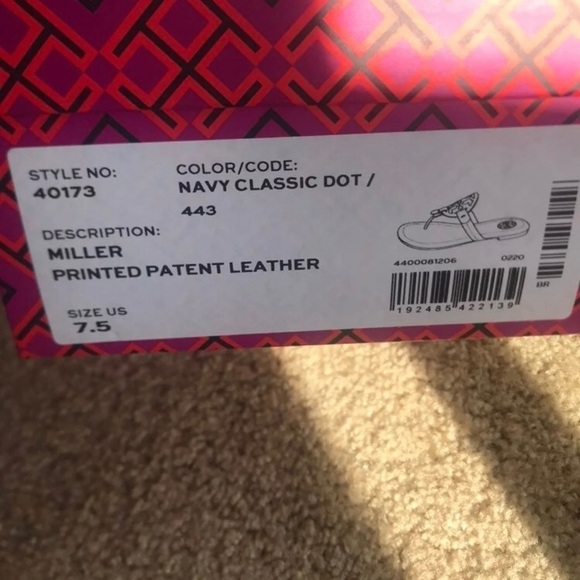 Tory Burch Miller Sandals Size 7.5, 8 - Picture 16 of 16